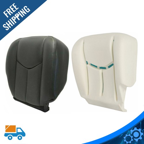 Темно-серый чехол для сиденья водителя снизу и поролоновая подушка для Chevy Silverado 2003-2007 годов выпуска