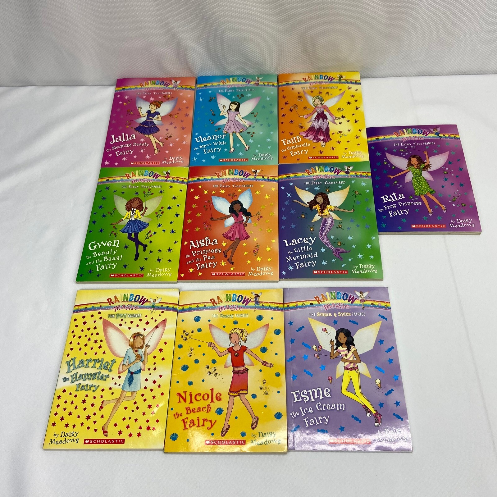 Rainbow Magic Fairy Books 10 Lot Assorted Kids Chapter Rainbow Magic Fairy Books 10 Lot Assorted Kids Chapter