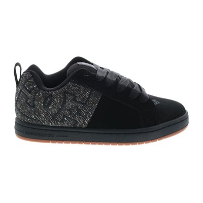 

DC Court Graffik SQ ADYS100442-BB2 Мужские черные кроссовки из нубука Skate Shoes 9.5, Черный, DC Court Graffik SQ