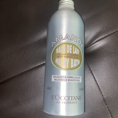 L'occitane Almond Milky Bath 16.9 oz New