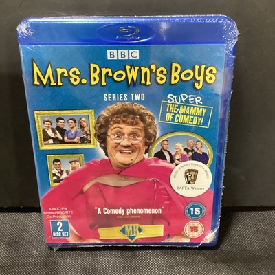 Mrs Brown's Boys - Series Two (2 Disc Blu-ray Set, REGION B) BRAND NEW, SEALED