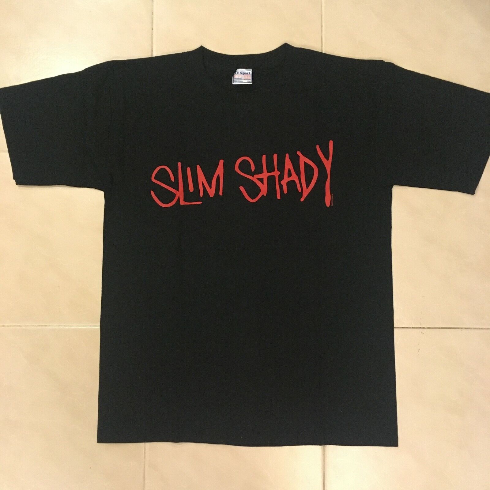 EMINEM Slim Shady T-shirt - 90s Vintage Hip Hop Rap Tee | eBay EMINEM Slim Shady T-shirt - 90s Vintage Hip Hop Rap Tee | eBay