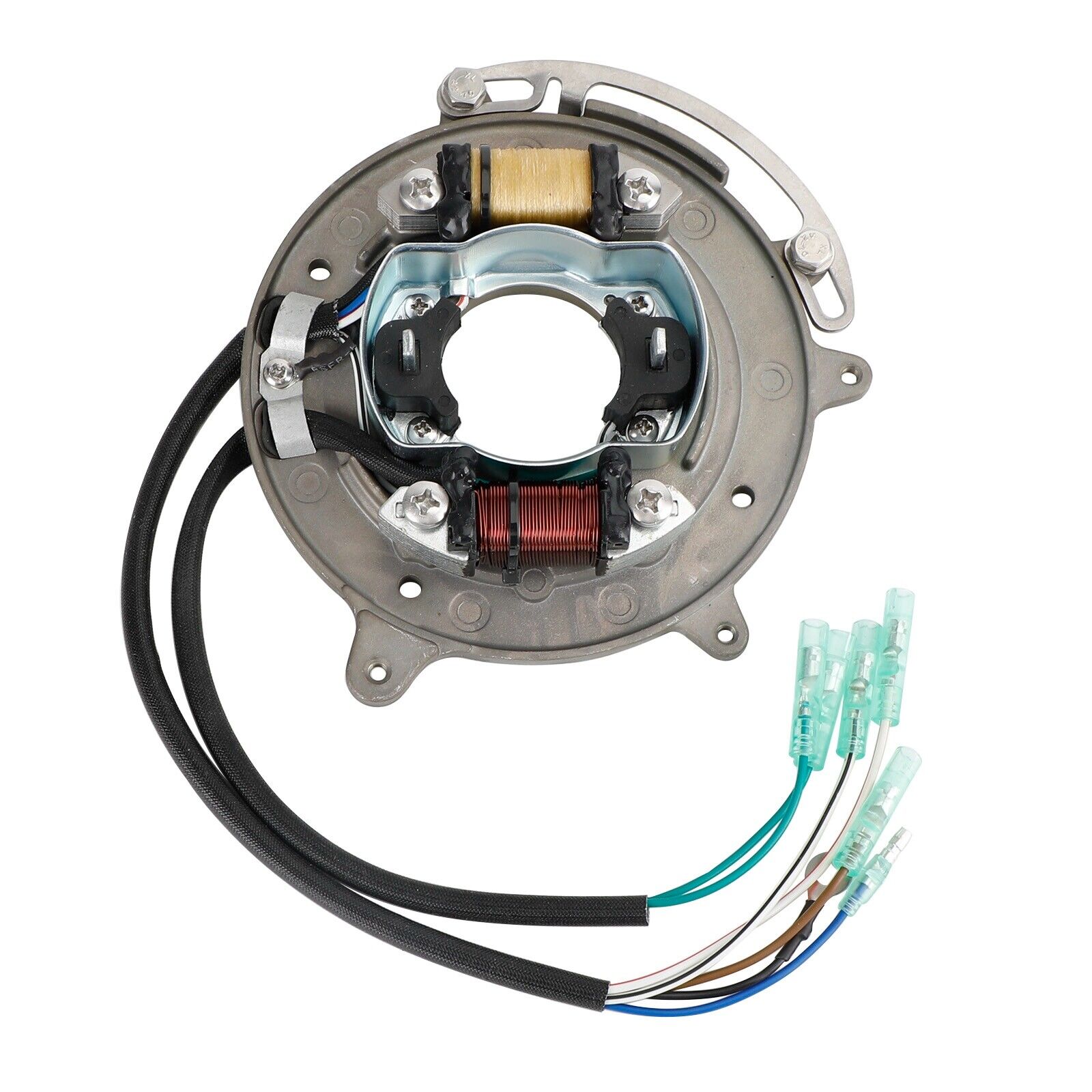 STATOR BASE ASSY Fits YAMAHA 25HP 30HP 69P-85541-09 61N-81313-09 69P-85560-00 STATOR BASE ASSY Fits YAMAHA 25HP 30HP 69P-85541-09 61N-81313-09 69P-85560-00
