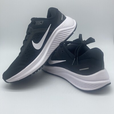 Nike Air Zoom Structure 23 Women's Size 7.5 Black White CZ6721 001 Running Shoes
