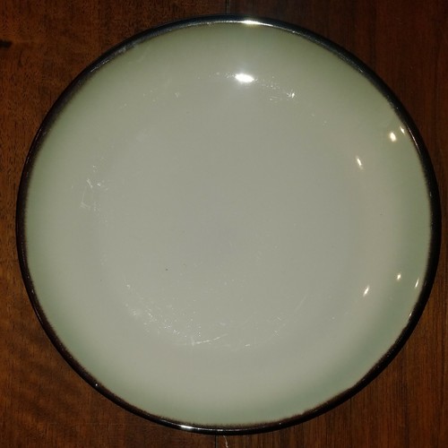 SANGO "Nova Black" #4932 Stoneware Salad Plate Replacements 