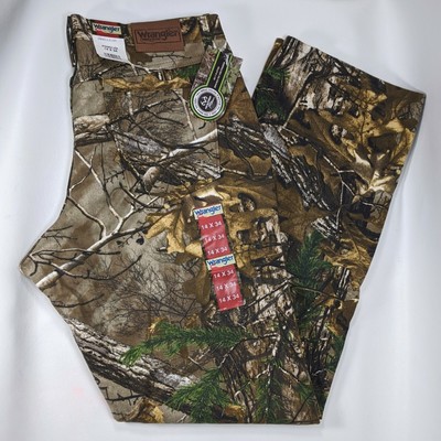 wrangler pro gear insulated camo jeans