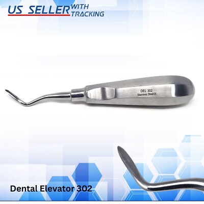Apical Root Elevator Del 302 Dental Oral Surgery Surgical Extraction Instruments
