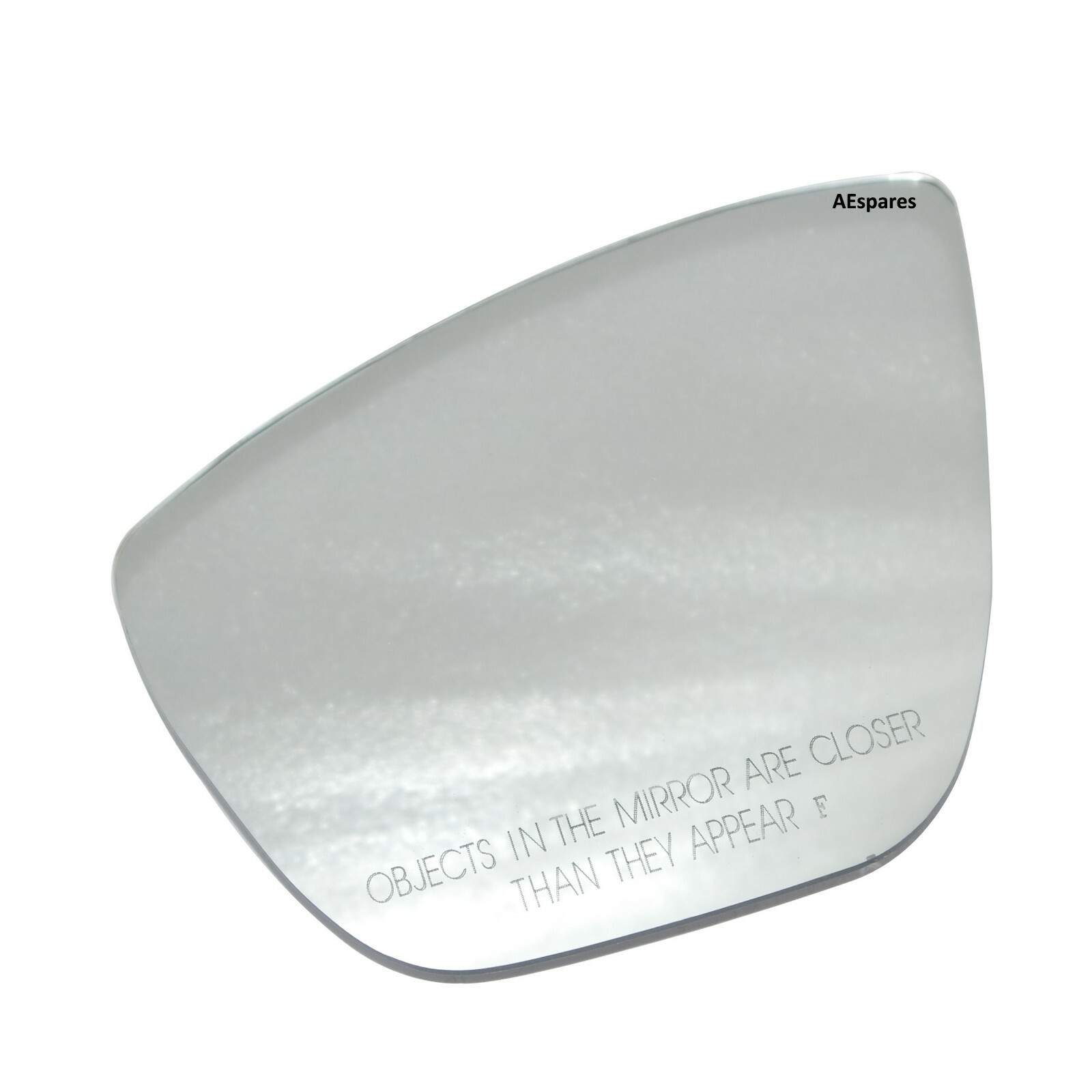 LH & RH Orvm Convex Wing Door Glass Mirror +Base Plate Fits Ford Figo Aspire  