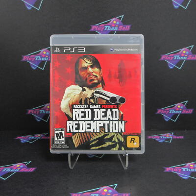 Red Dead Redemption PS3 PlayStation 3 + Map - Complete CIB