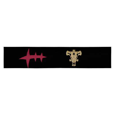 Asta Black Clover Anime Headband, Anime Gym Sweatband Head Gear Active Wear