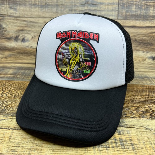 Black Snapback 70s Heavy Metal Baseball Cap
