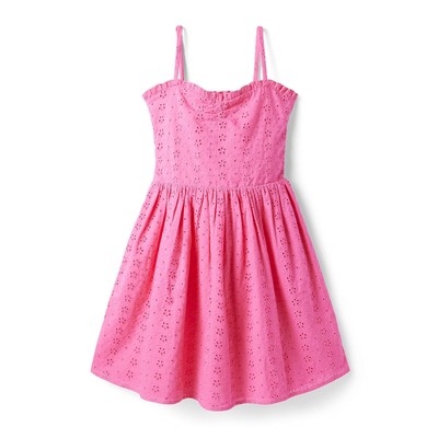 Платья для девочек Janie and Jack Eyelet Dress (большие дети)