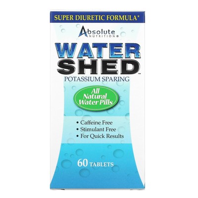 Absolute Nutrition Watershed 60 таблеток без кофеина и без кофеина, без яиц,