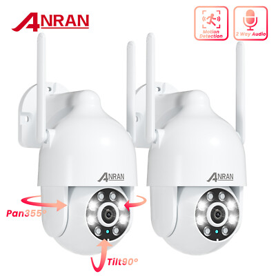 Security Camera System Wireless WIFI Outdoor CCTV PTZ 8CH 5MP NVR Audio Home 1TB