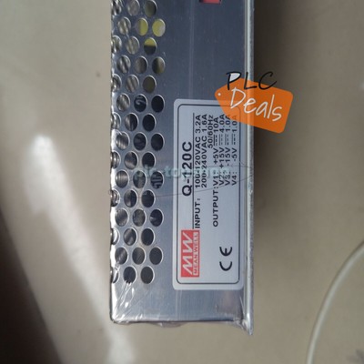 1PC Meanwell Q-120C four sets of switching power supply + 5V + 15V-5V-15V mu