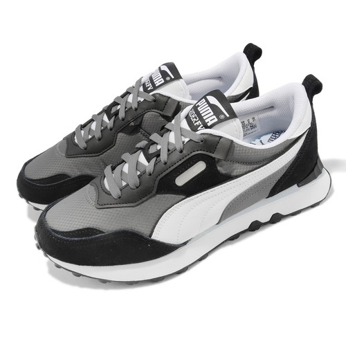 

Puma Rider FV Future Vintage Castle Rock Серый Черный Белый Мужчины Унисекс 387672-12, Grey, Rider Fv Future Vintage