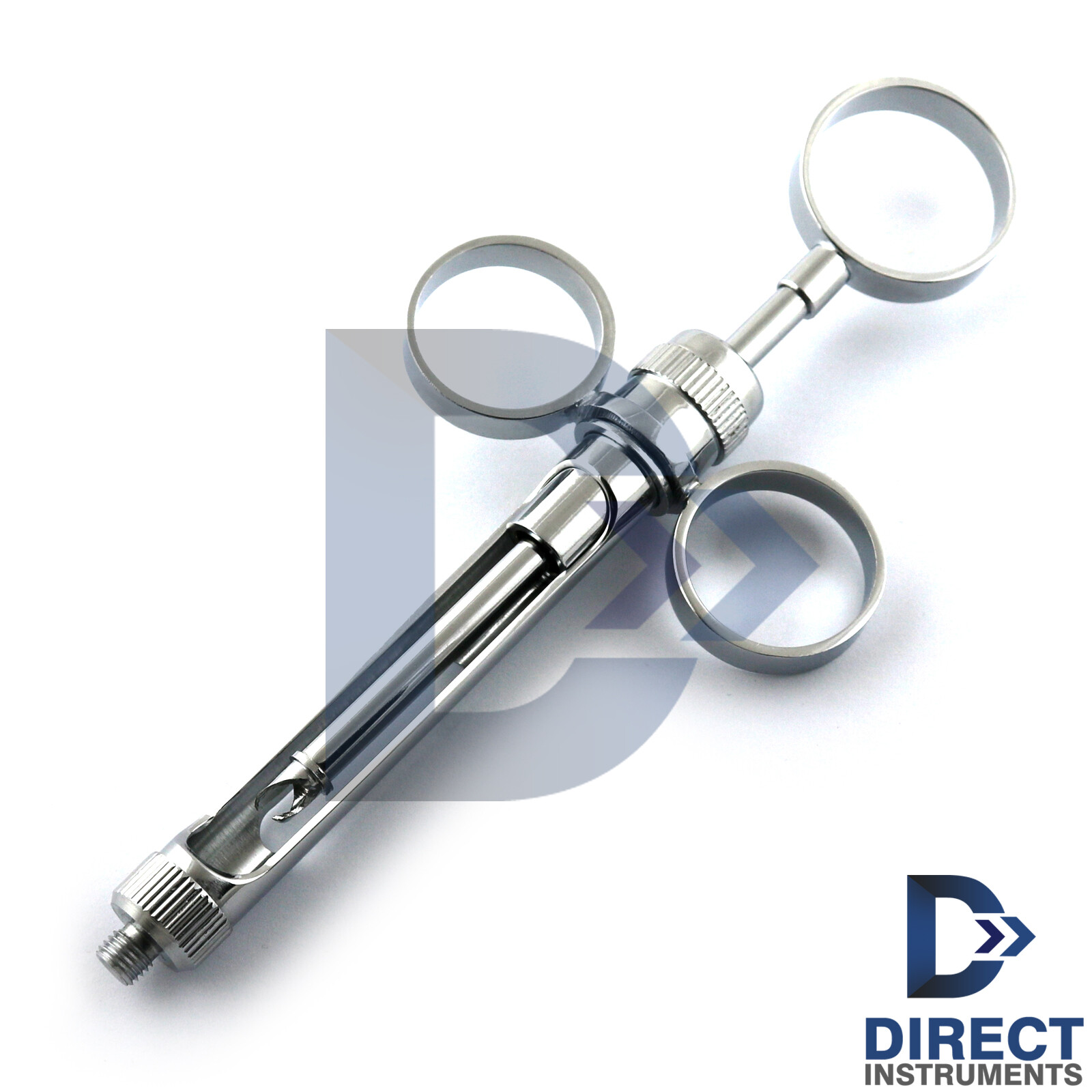 3Pcs Dental Aspirating Syringe 1.8ml Anesthetic Triple Ring Handle +FREE Threads eBay