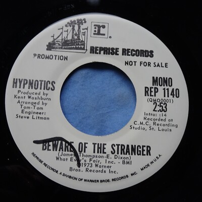 Hypnotics: Beware of the Stranger [Unplayed Promo Copy]