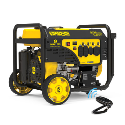 201004 - 7500/9375w Champion Generator, Remote Start, W/ 50AMP