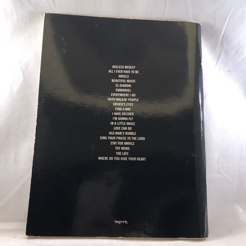 Amy Grant The Collection songbook Christian Sheet Music Myrrh 1986 Father's Eyes