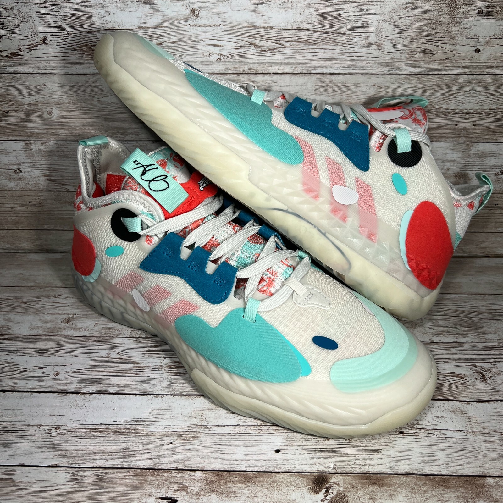 adidas - adidas ハーデンvol.5 Adidas Harden Vol 5 FUTURENATURAL TOKYO White Solar Red 13.5