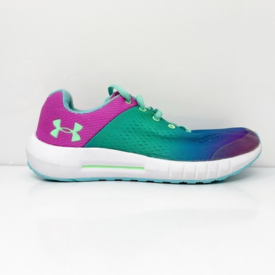 

Кроссовки Under Armour Girls Pursuit Prism Bp 3021174-300 Blue Running Shoes 2Y, Синий, Pursuit Prism Bp