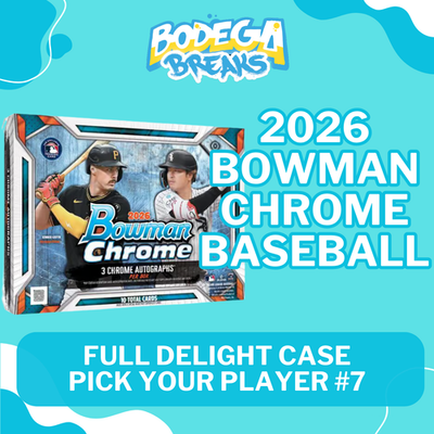 Tommy Kahnle - 2026 Bowman Chrome Baseball - 6 Box Delight Case Break PYP #7