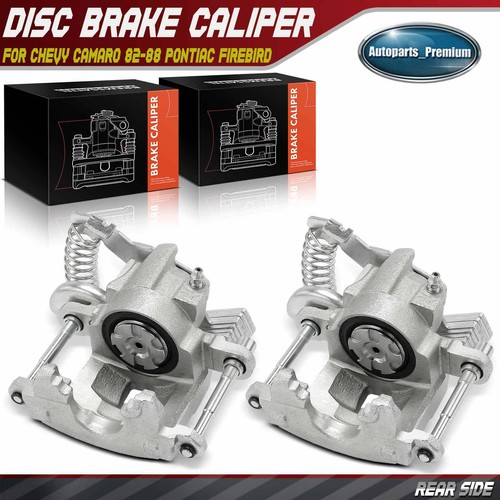 2x Rear Driver & Passenger Brake Caliper for Chevy Camaro 82 2x Rear Driver & Passenger Brake Caliper for Chevy Camaro 82