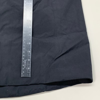 Pre-owned Arc'teryx Goose Down Gore-tex Long Patera Parka Coat Women's Sz M Black 29652