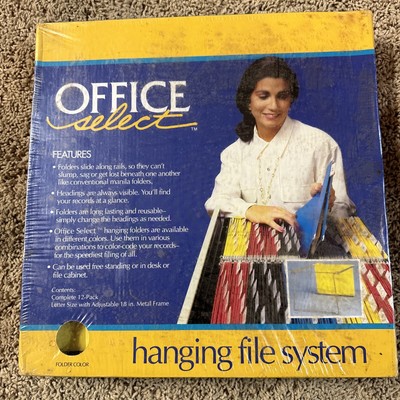 New Sealed Hanging File System Office Select Free Standing Or Desk File Cabinet