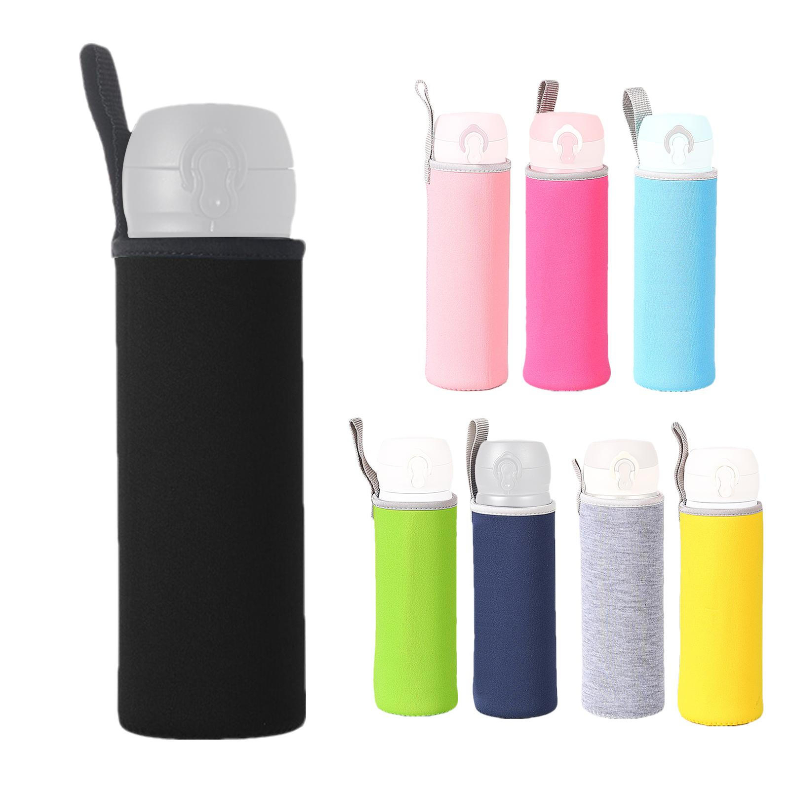 Water Bottle Sleeve Glass Bottle Protector Sleeve For Travel Bottle Cozy Cover