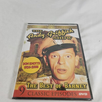 THE ANDY GRIFFITH SHOW THE BEST OF BARNEY 9 EPISODES  DVD  Don Knotts   