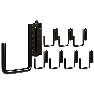 DC Cargo E-Track J Hook, 2'', Standard Duty, 8-pack