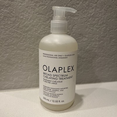 New OLAPLEX Broad Spectrum Chelating Treatment with Pump 12.55 Oz