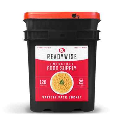 ReadyWise 120 Serving Emergency Food Supply Variety Bucket