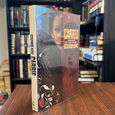 Stephen King, CARRIE, Hardcover $17.95 DJ, First Edition Later Print