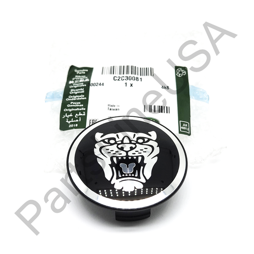 キューペー Terrys Jaguar Parts: BADGE, ROAD WHEEL (SUPERCHARGED