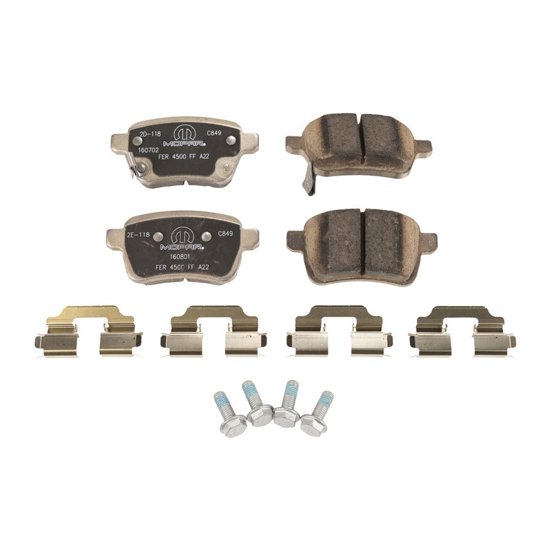 Plaquettes De Frein Arriere 77366595