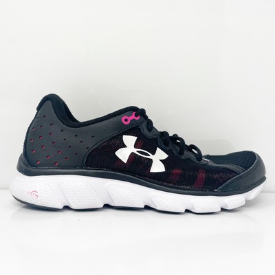 

Under Armour Womens Micro G Assert 6 1266252-001 Черные кроссовки для бега 7.5, Черный, Micro G Assert 6
