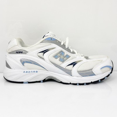 

New Balance Womens 414 WR414WF Белая повседневная обувь Кроссовки Размер 11 B, Белый, 414