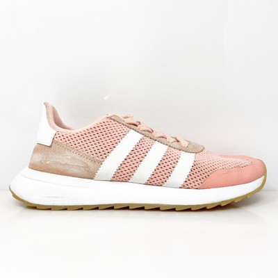 

Adidas Womens Flashback BA7759 Розовые кроссовки для бега, размер 8, Розовый, Flashback