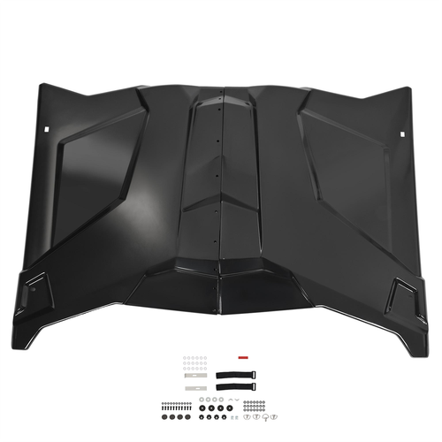 Стальная жесткая крыша в сборе из 2 частей для Can-Am Maverick X3 2017 года выпуска (2-дверный)