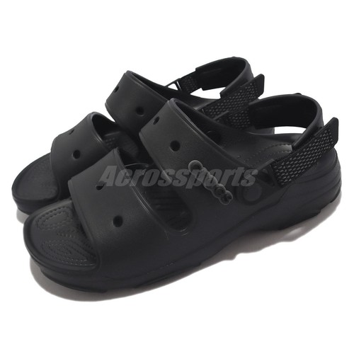 

Классические универсальные сандалии Crocs, черные мужские туфли-слипоны унисекс 207711-001, Черный, Classic All-terrain Sandal