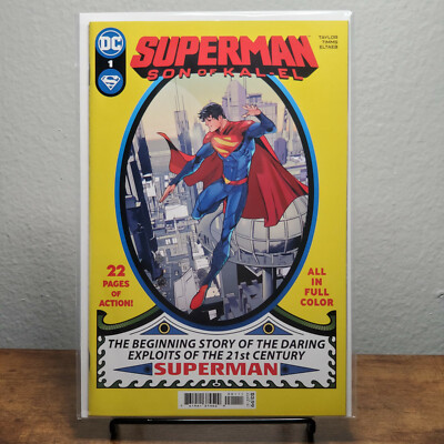 Superman: Son of Kal-El (2021) #1 Major Key Cover art inspired by Superman #1