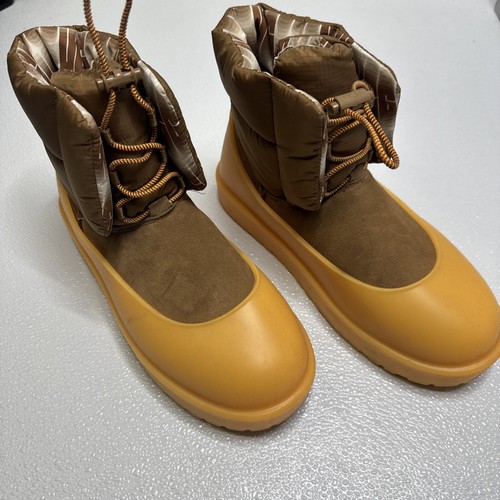 UGG CLASSIC MAXI TOGGLE CHESTNUT SUEDE SHEEPSKIN WOMEN'S BOOTS US