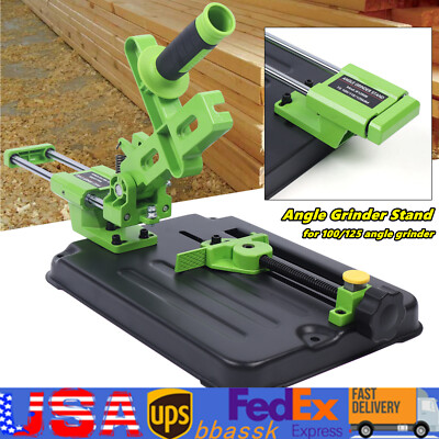 Angle Grinder Stand Grinder Holder Cutter Support Metal Base for Angle Mill