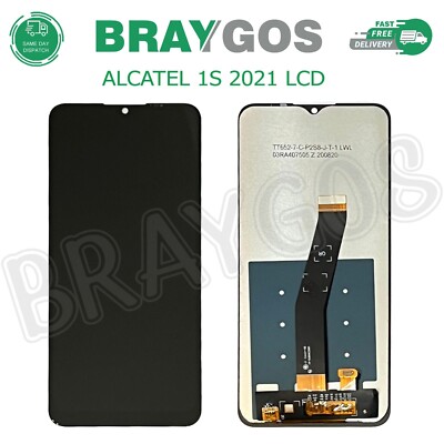Replacement For Alcatel 1S 2021 6025 6025H LCD Display Touch Screen Digitizer