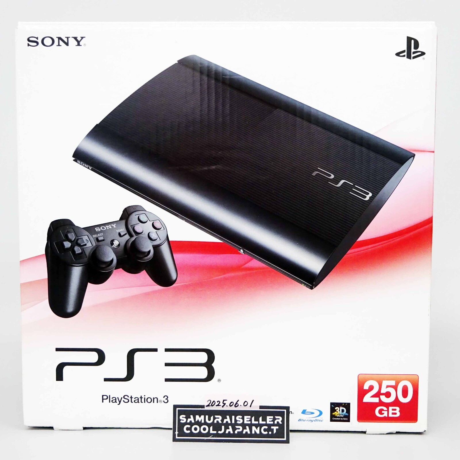25 送100サ 1027&I06 PS3 CECH-3000B 320GB ブラックver4.50