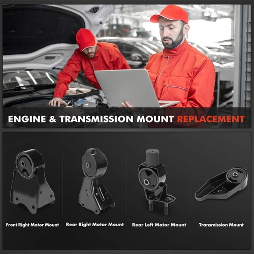 4x Engine Motor & Transmission Mount for Mercury Villager Nissan Quest 1993-1998