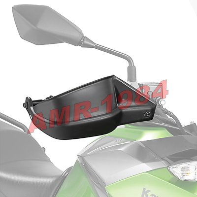 COPPIA PARAMANI GIVI HP4121 IN ABS COLORE NERO KAWASAKI VERSYS X 300 2017 - 2018